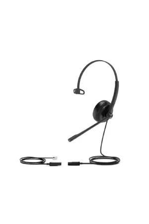 Yealink - YHS34 Auriculares Alámbrico Diadema Oficina/Centro de llamadas Negro - YHS34-MONO Favorito De Clientes