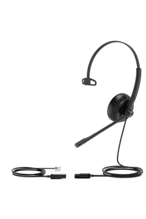 Precio Rebajado Yealink - YHS34 Lite Auriculares Alámbrico Diadema Llamadas/Música Negro