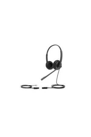 Yealink - YHS34 Lite Dual Auriculares Alámbrico Diadema Oficina/Centro de llamadas Negro Precio De Fábrica