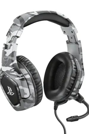 Trust - GXT 488 Forze PS4 Auriculares Alámbrico Diadema Juego Negro, Gris Rebajas