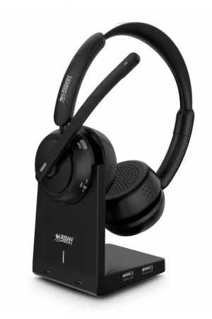 Urban Factory - MOVEE MAX Auriculares Inalámbrico Diadema Juego USB tipo A Bluetooth Base de carga Negro Envío Gratis