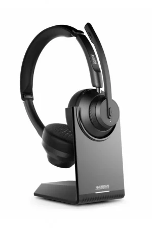 Alta Calidad Urban Factory - MOVEE PRO Auriculares Inalámbrico Diadema Juego USB Tipo C Bluetooth Base de carga Negro