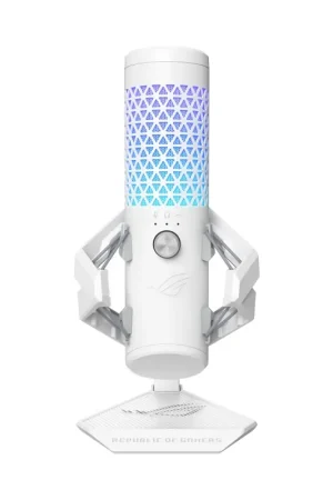 Barato ASUS - ROG Carnyx Blanco Micrófono de superficie para mesa