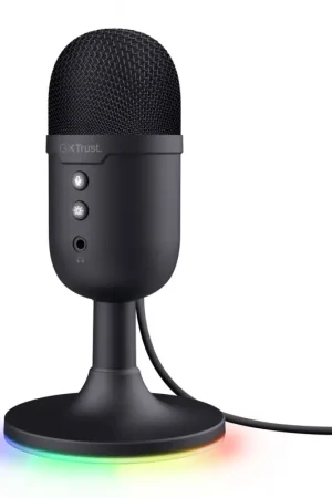 Trust - GXT 234P Yunix Negro Micrófono de superficie para mesa Económico