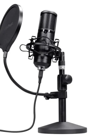 Trust - GXT 269 Emita II Negro Micrófono de estudio Oferta Flash