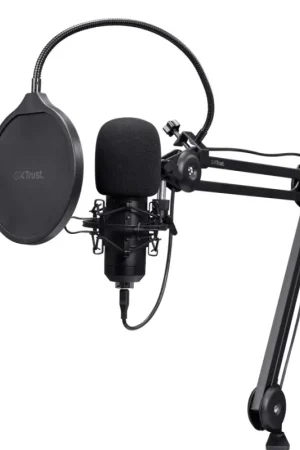 Trust - GXT 270 Emita II+ Negro Micrófono para crear podcasts Oferta