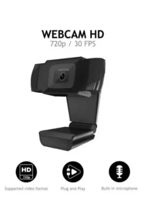 Nilox - WEBCAM 720p -30FPS ENFOQUE FIJO Certificado