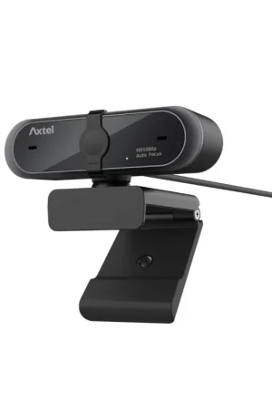 Últimas Unidades Axtel - AX-FHD Webcam cámara web 2,07 MP 1920 x 1080 Pixeles USB 2.0 Negro