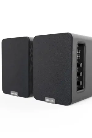 Aiwa - ASP-A200 De 2 vías Negro Inalámbrico 25 W - ASP-A200BK No Te Lo Pierdas