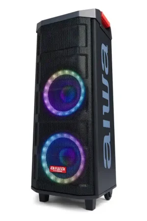 Aiwa - Ktbus-608 De 2 vías Negro Inalámbrico y alámbrico 80 W Súper Precio