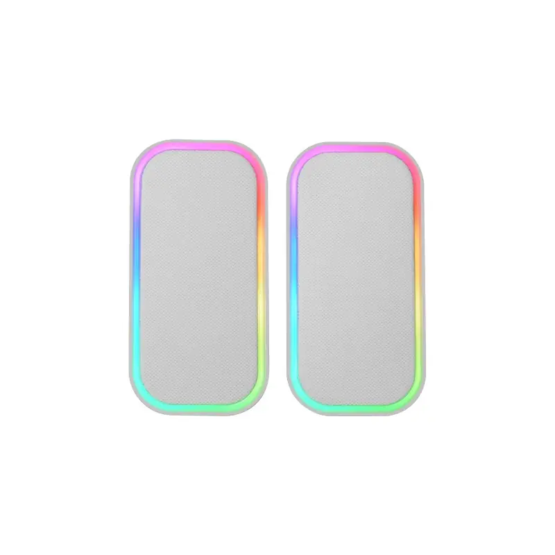 Alta Calidad Mars Gaming - MS-OM, Altavoces Gaming 20W, Iluminación Dinámica RGB, Altavoces Bluetooth 5.3 + AUX-IN, Caja de Control d - MSOMW