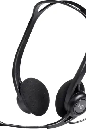 Alta Calidad AURICULARES + MICRO LOGITECH 960 USB