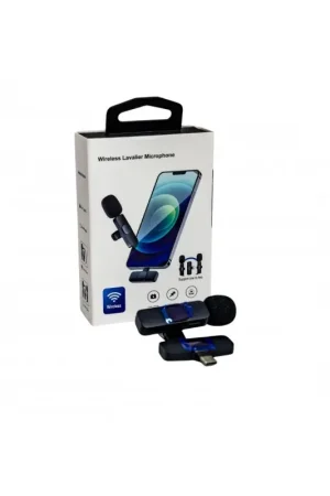 Compra Ahora Tyme micrófono dual lavalier inalámbrico recargable conexión USB-C & LIGHTNING 2,4G