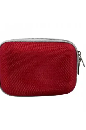 Funda cámara compacta roja Más Vendido