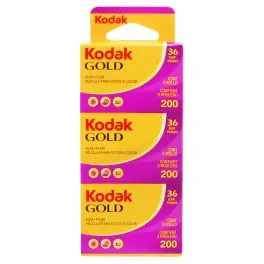 Mejor Precio Carrete Kodak Gold 200 de 36 exp Pack 3