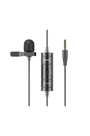 Novedad Micrófono Boya Lavalier universal BY-M1S