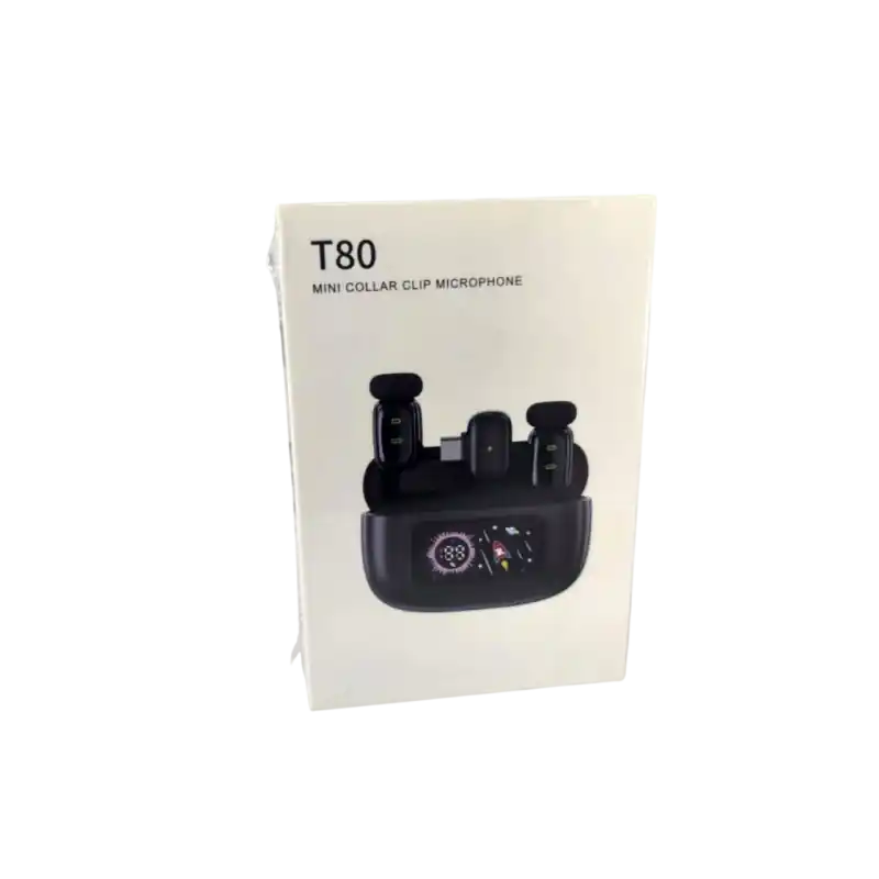 Micrófono Tymine dual Lavalier inalámbrico recargable Precio Rebajado