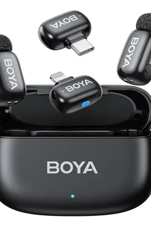 Micrófono Boya Mini 2 01 negro Últimas Unidades