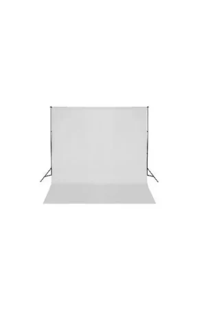Fondo de tela para kit de estudio blanco de 3m x 6m Compra Hoy