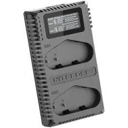 Novedad Nitecore UCN4 Pro - Cargador Doble para Canon LP-E4 y LP-E4N