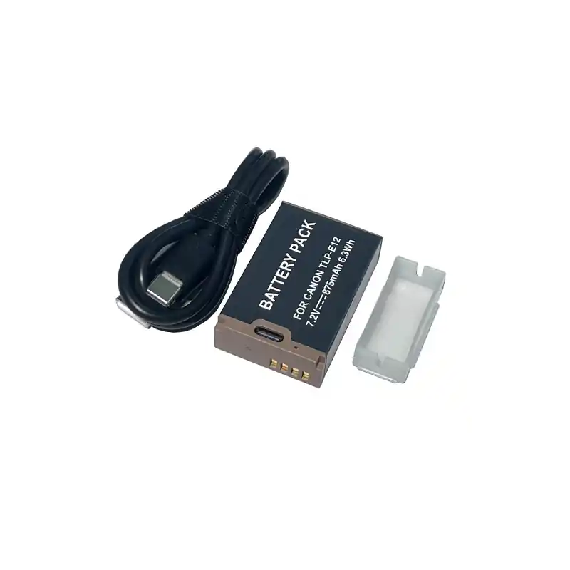 Ordenar Ahora Mismo Batería Ultrapix TLP-E12 de 875mAh con cable y puerto de carga USB-C