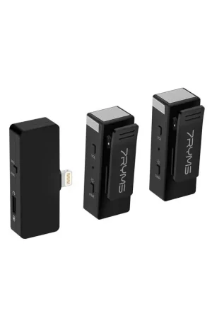 Entrega Rápida Micrófono usb 7ryms Rimo Mic Pro inalámbrico digital (Conexión Lightning)