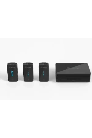 micrófono inalámbrico BOYA BY-XM6-K2de 2,4 GHz (1xRX y 2xTX) con estuche de carga Compra Hoy