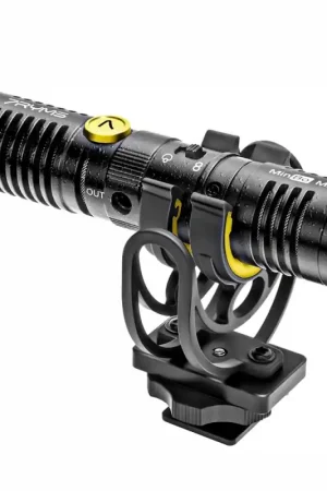 Micrófono condensador 7Ryms MinBo M2 [miniconector TRS de 3,5 mm] Solo Por Tiempo Limitado