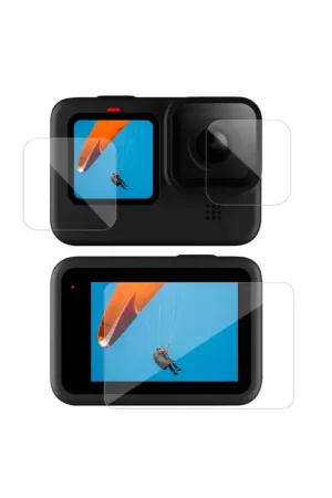 Protector de pantalla trasera y delante para Go Pro Hero 9/10 Última Versión