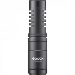 Godox Geniusmic Micrófono direccional compacto con conector TRRS de 3,5 mm Solo Por Tiempo Limitado