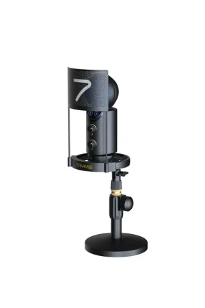 Precio Económico 7Ryms kit de micrófono USB de condensador Cardioide RGB