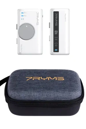 Mini Micrófono Inalámbrico Multifuncional Iray DW10B (1TX+1RX) Blanco Oferta De Temporada