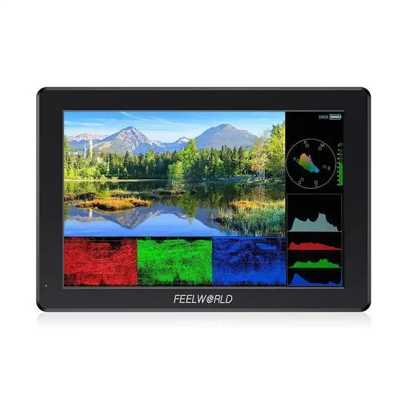 Monitor de campo FEELWORLD T7 PRO de 7 pulgadas 2000 NIT carcasa de aluminio 4K HDMI Mejor Precio