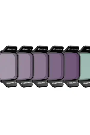 Gran Oferta Pack de 6 filtros Freewell Standard Day ND8, ND16, ND64, ND128, PL para DJI FLIP