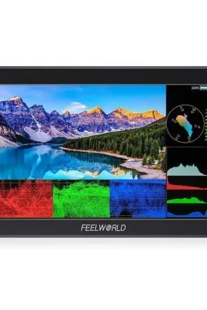 Monitor de campo FEELWORLD T7S PRO de 7 pulgadas, 2000 NIT, brillo ultraalto, 3G SDI 4K HDMI 60 Hz Envío Gratis