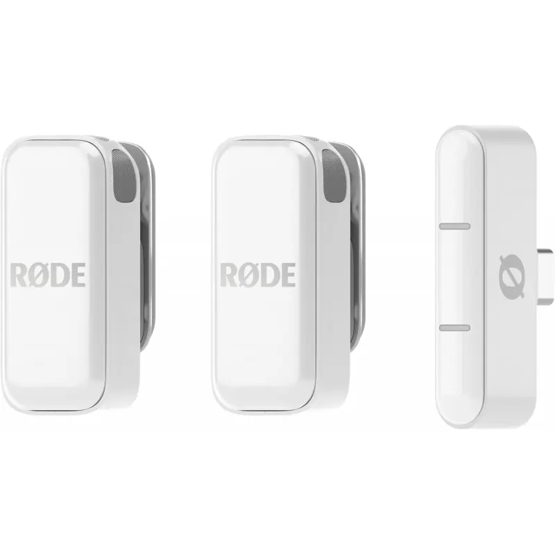 Certificado Micrófono inalámbrico Rode Wireless Micro USB-C Blanco