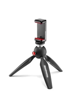 Solo Por Tiempo Limitado Mini trípode Manfrotto Pixi Clamp II Negro