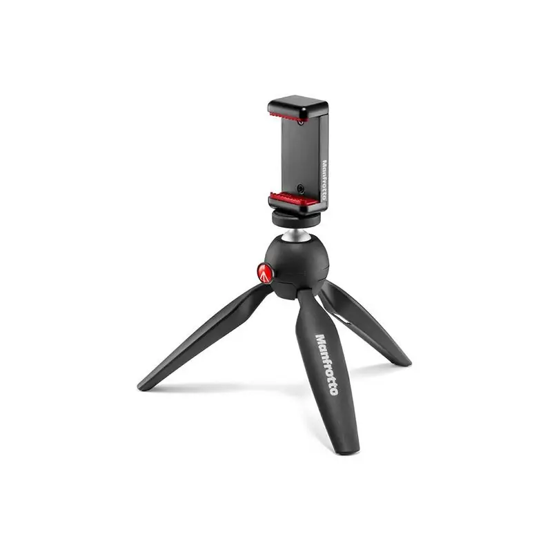 Solo Por Tiempo Limitado Mini trípode Manfrotto Pixi Clamp II Negro