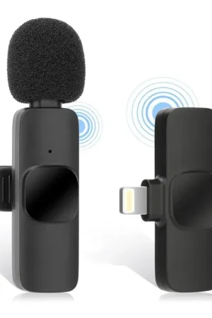 Tymine micrófono lavalier inalámbrico recargable con conexión Lightning 2.4Ghz Precio Bajo