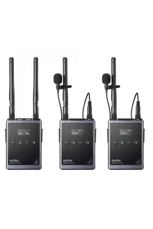 Micrófono inalámbrico Godox WMICS1 Pro Kit 2 Oferta Flash