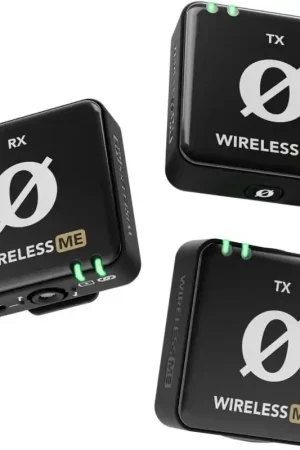 Sistema de micrófono inalámbrico compacto Rode Wireless Me Dual Negro Favorito De Clientes