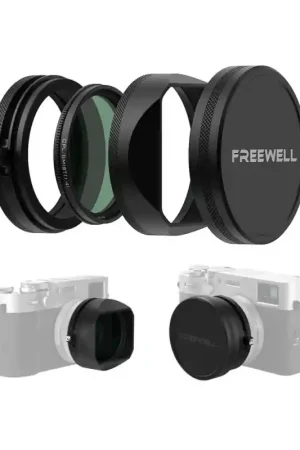 Kit de filtros Freewell Serie Fuji X100 con parasol Negro Precio De Fábrica