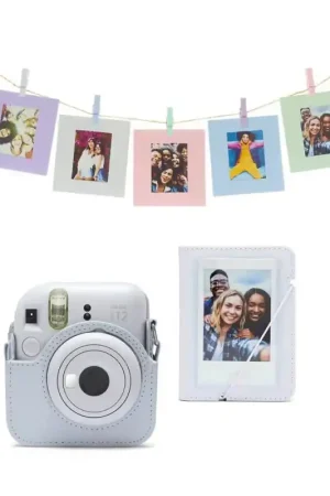 Últimas Unidades Kit de Accesorios Instax Mini 12 Blanco