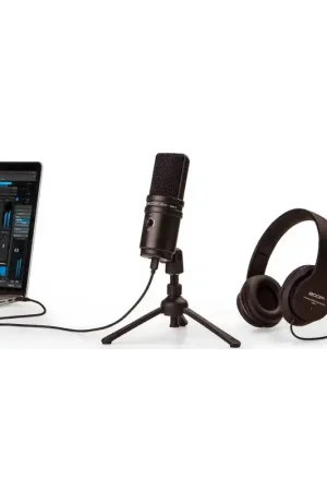 Disponible Ahora Zoom ZUM-2PMP Kit Podcast USB con Micrófono USB