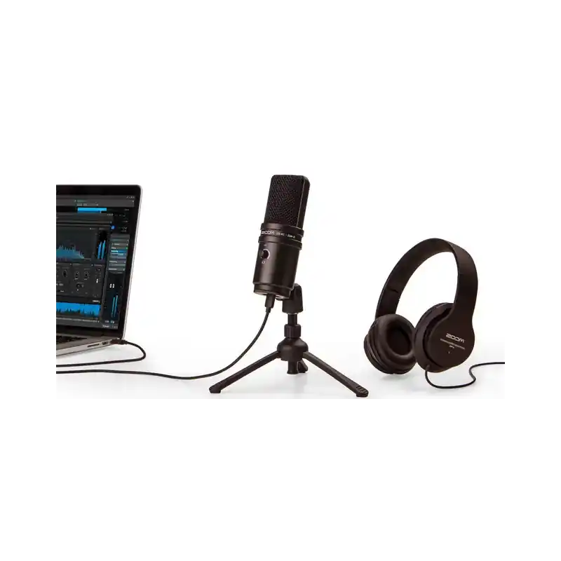 Disponible Ahora Zoom ZUM-2PMP Kit Podcast USB con Micrófono USB