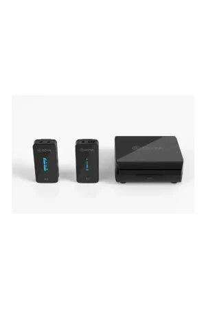 micrófono inalámbrico BOYA BY-XM6-K1de 2,4 GHz (1xRX y 1xTX) con estuche de carga Marca Reconocida