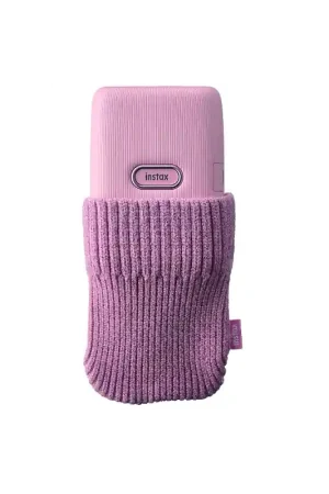 Funda para instax mini link Rosa Tipo Calcetin Garantía De Devolución De Dinero