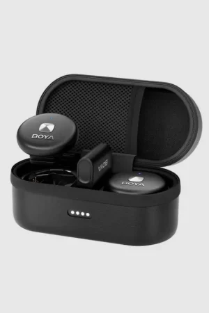 Boya micrófono inalambrico conexión lightning Negro (Omic D) Disponible Ahora
