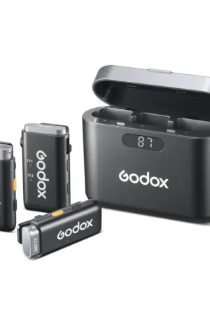 Precio Reducido Microfóno Inalámbrico Lavalier con USB-C Godox WEC Kit 2