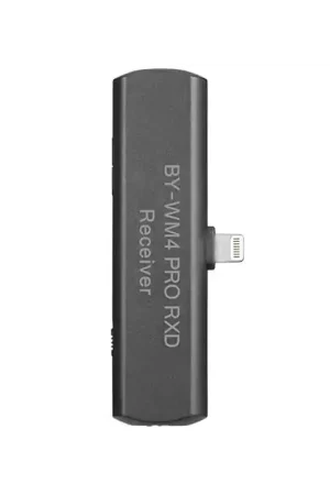 Receptor inalámbrico Boya BY-WM4 RXD de 2,4 GHz para dispositivos iOS Solo Por Tiempo Limitado